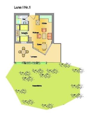 45 m² Apartament