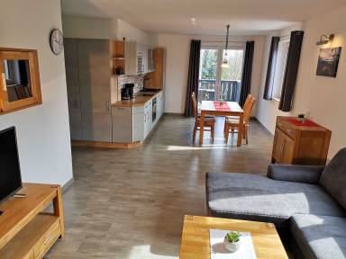 Ferienwohnung Kamin Papstdorf