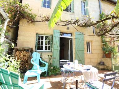 Ferienhaus mit Hund in Südfrankreich in  Couze-et-Saint-Front