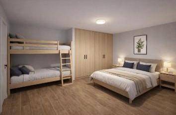 Appartement Fewo Dusche und Bad WC 1 Schlafraum