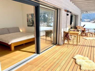 Spacious flat with garden & terrace | Next to the ski