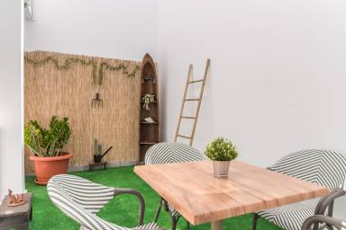 Agradable apartamento vacacional apropiado para familias con terraza