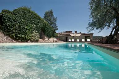 Appartement in Poggio Aquilone mit Pool