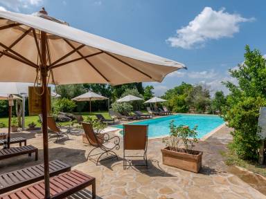 Ferienhaus für 6 Gäste mit Hund in Cinigiano, Toskana