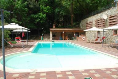Casa a Gambassi Terme con piscina