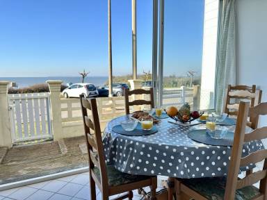 Ferienhaus am Meer für 6 Gäste mit Hund in Saint-Michel-Chef-Chef, Atlantikküste Frankreich