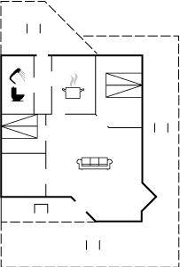 64 m² Ferienhaus ∙ 2 Schlafzimmer ∙ 4 Gäste – Bild 22