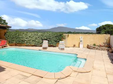 Maison de vacances avec jardin, piscine privée et barbecue