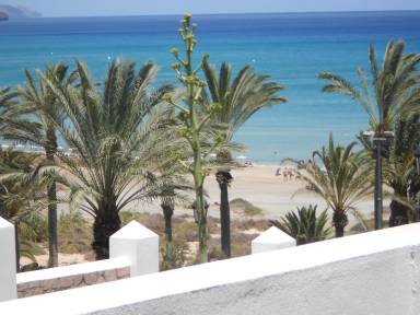 Ferienwohnung Costa Calma mit privatem Garten direkt am Strand
