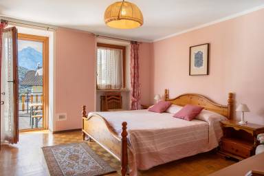 Appartamento con terrazza | Vista sulla montagna