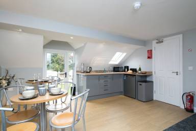 Apartment with garden & fast internet