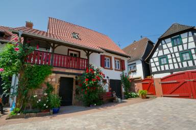 Ferienhaus Terrasse/Balkon Gleishorbach
