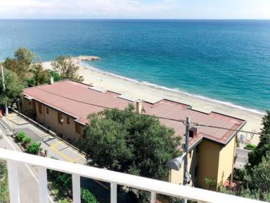 Italien Ferienhaus mit Ausblick aufs Meer in Cervo - Italien