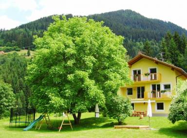 Ruhige Ferienwohnung in Feld Am See mit Privatem Garten