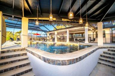Holiday home with terrace, private pool & hot tub