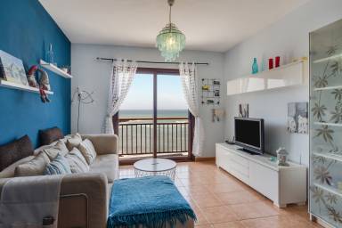 Apartamento con barbacoa, terraza e internet de alta velocidad | Vistas al mar