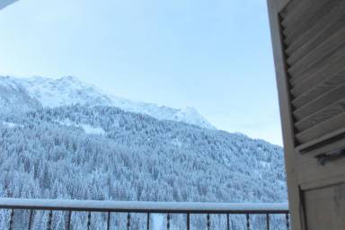 Unterkunft Terrasse/Balkon Schweizer Alpen