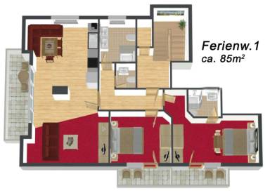 Appartamento 80 m²