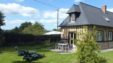 Maison de vacances Terrasse / balcon Honfleur