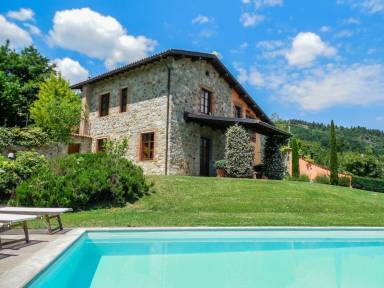 Alloggio con piscina, giardino e barbecue | Vista panoramica