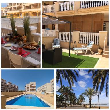Apartamento vacacional ideal para familias con piscina, jardín y terraza | Vistas a la montaña