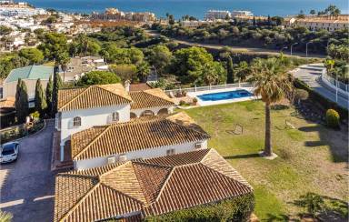 Casa con terraza, piscina privada y barbacoa | Vista panorámica