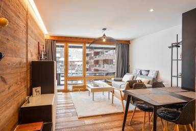 Wohnung mit Sauna und privatem Pool | Bergblick
