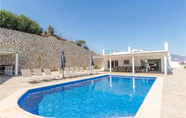Casa totalmente equipada con barbacoa, piscina privada y terraza | Vista panorámica