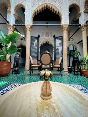 Riad con barbacoa y terraza