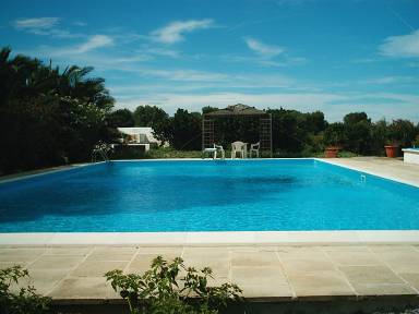 Casale con piscina