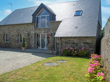 160 m² Ferienhaus ∙ 6 Gäste mit Hund ∙ 3 Schlafzimmer ∙ Bretteville-sur-Ay, Cotentin, Normandie