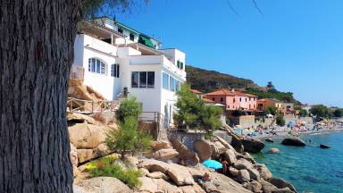 Appartamento con terrazza | Vista sulla spiaggia