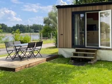 Agréable mobil home avec terrasse | Avec animaux admis