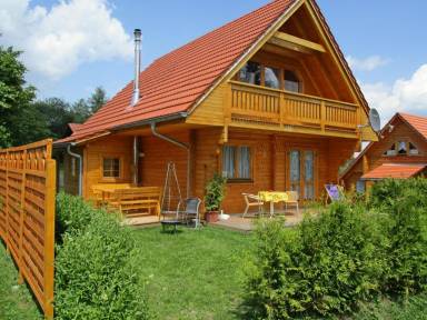 Ferienhaus Jagdhaus mit Kleiner Terrasse