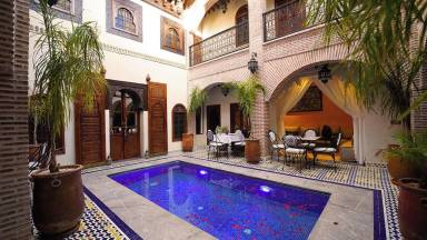 Riad accogliente e familiare con piscina privata | Vicino Jamaa el Fna | Vista sulla piscina