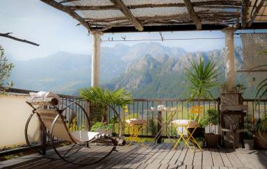 Maison de vacances Terrasse / balcon Ceillac