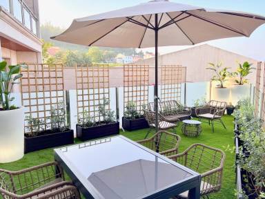 Apartamento con jardín e internet de alta velocidad | Vistas al mar