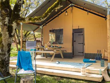 Tente 25 m²