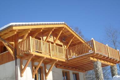 Domek w stylu alpejskim Thillot