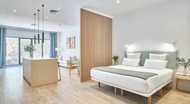 Apartamento amueblado de 75 m²