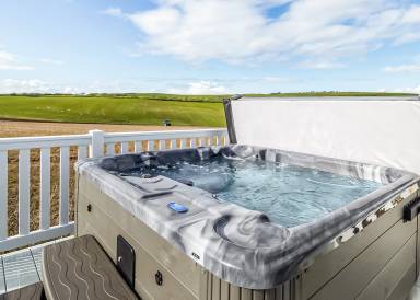 Chalet with jacuzzi