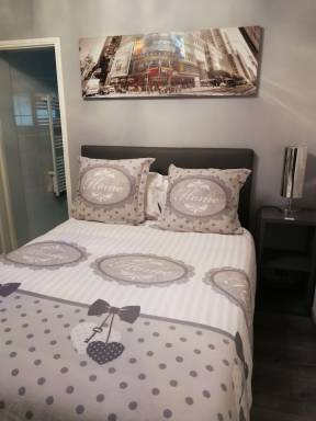 Chambre Double, vue parc (Grise)