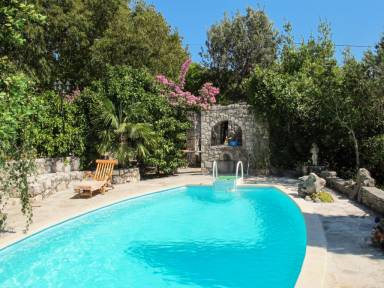 Ferienhaus mit Pool für 6 Gäste mit Hund in Baćina, Gespanschaft Dubrovnik-Neretva