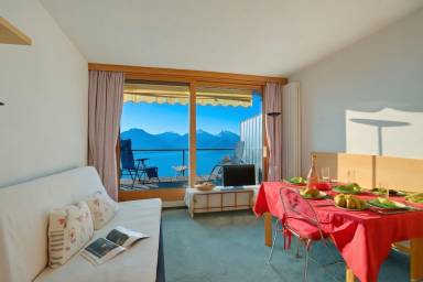 Appartamento con terrazza | Vista sulla montagna | Vicino alle piste da sci