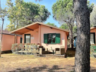 Campeggio accogliente e familiare con giardino, terrazza e piscina | Vista sul giardino
