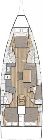 15 M² Péniche ∙ 3 Chambres ∙ 6 Personnes - Antibes