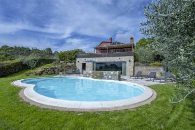 Villa mit Terrasse, Grill und Pool | Seeblick