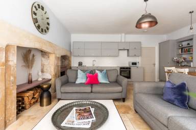 Apartamento vacacional con internet de alta velocidad y jardín | Cerca Termas romanas de Bath