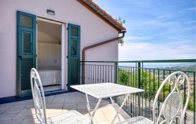 Casa con terrazza e barbecue | Vista sul mare