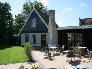 Ferienhaus Balkon Hippolytushoef